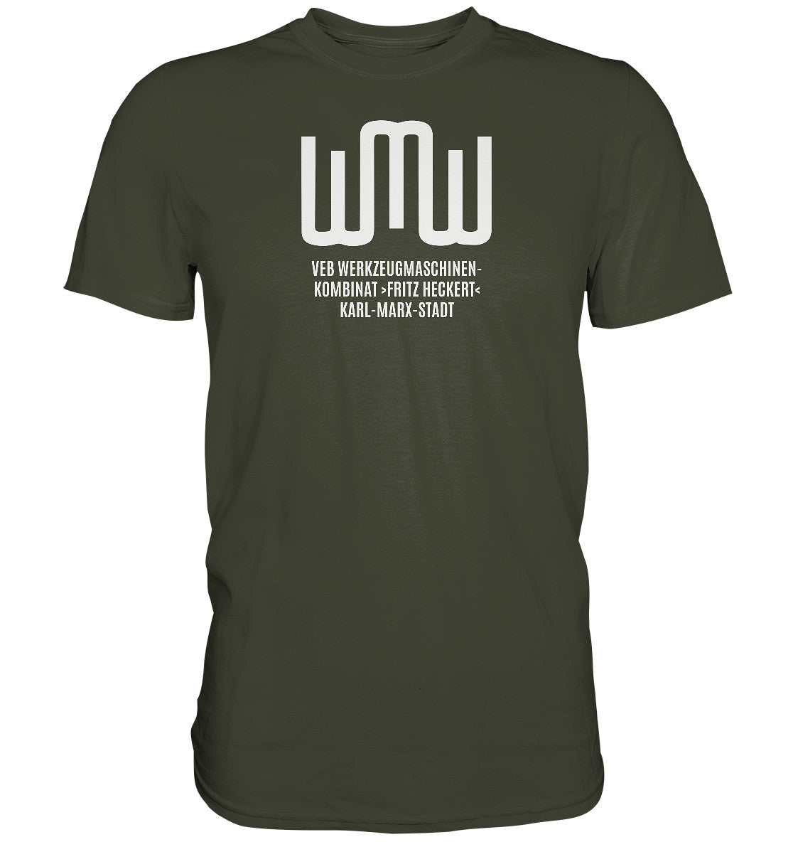 PREMIUM SHIRT UNISEX • VEB FRITZ HECKERT KARL-MARX-STADT