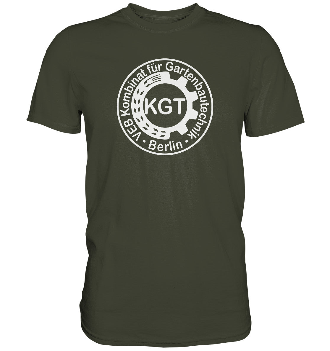 PREMIUM SHIRT UNISEX • KGT - VEB KOMBINAT FÜR GARTENBAUTECHNIK BERLIN