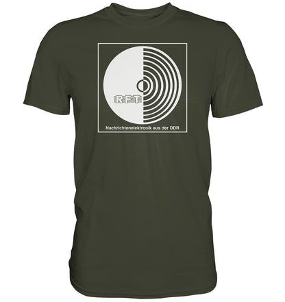 DDR Ostalgie Shirt Unisex • RFT NACHRICHTENELEKTRONIK AUS DER DDR