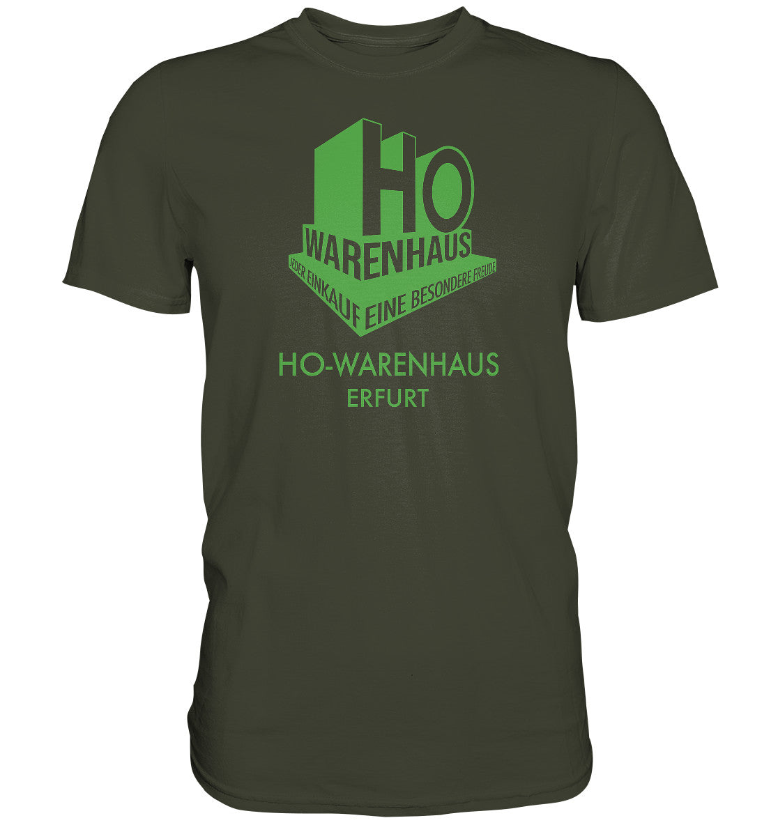 DDR Ostalgie Shirt Unisex • HO WARENHAUS ERFURT