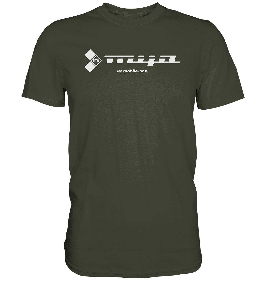 DDR Ostalgie Shirt Unisex • MIFA DDR - LOGO