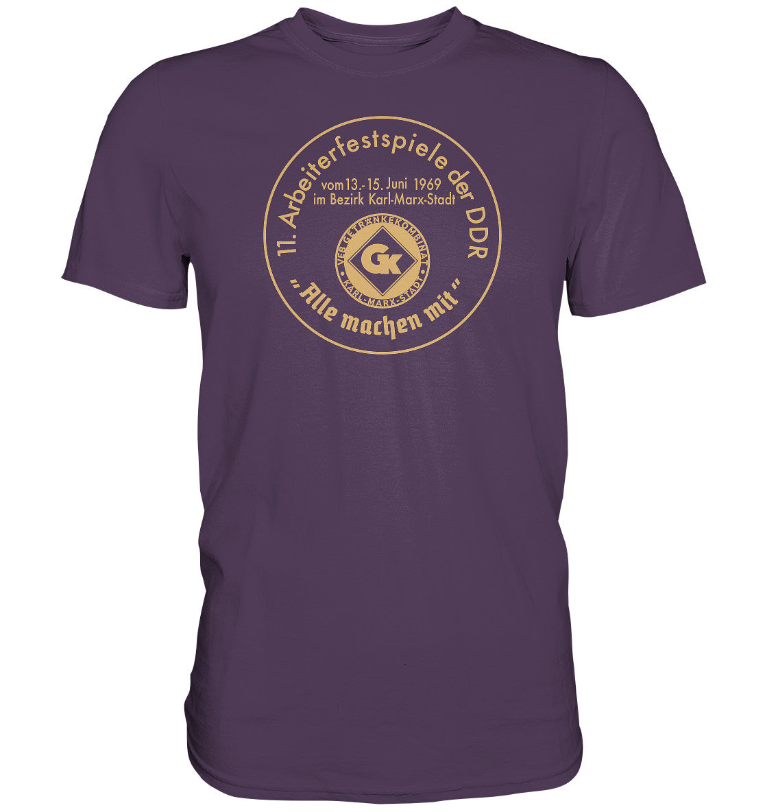 DDR Ostalgie Shirt Unisex • ARBEITERFESTSPIELE KARL-MARX-STADT