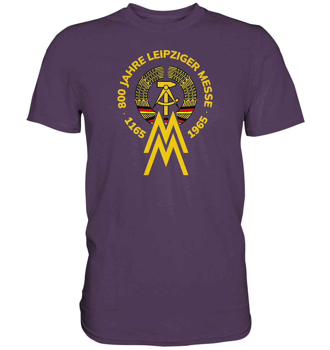DDR Ostalgie Shirt Unisex • 800 JAHRE LEIPZIGER MESSE