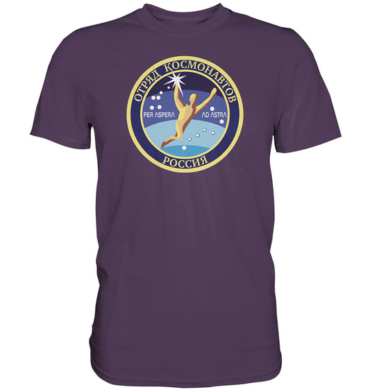 DDR Ostalgie Shirt Unisex • MIR KOSMONAUT - PER ASPERA AD ASTRA