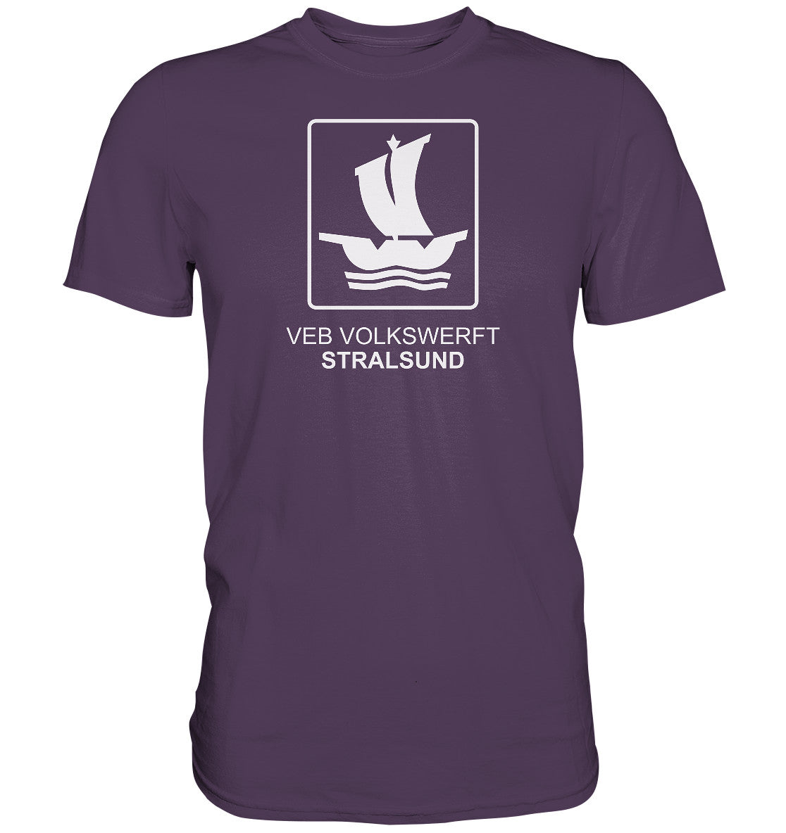 DDR Ostalgie Shirt Unisex • VEB VOLKSWERFT STRALSUND