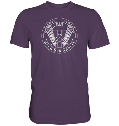 DDR Ostalgie Shirt Unisex • HELD DER ARBEIT - ORIGINALMEDAILLE