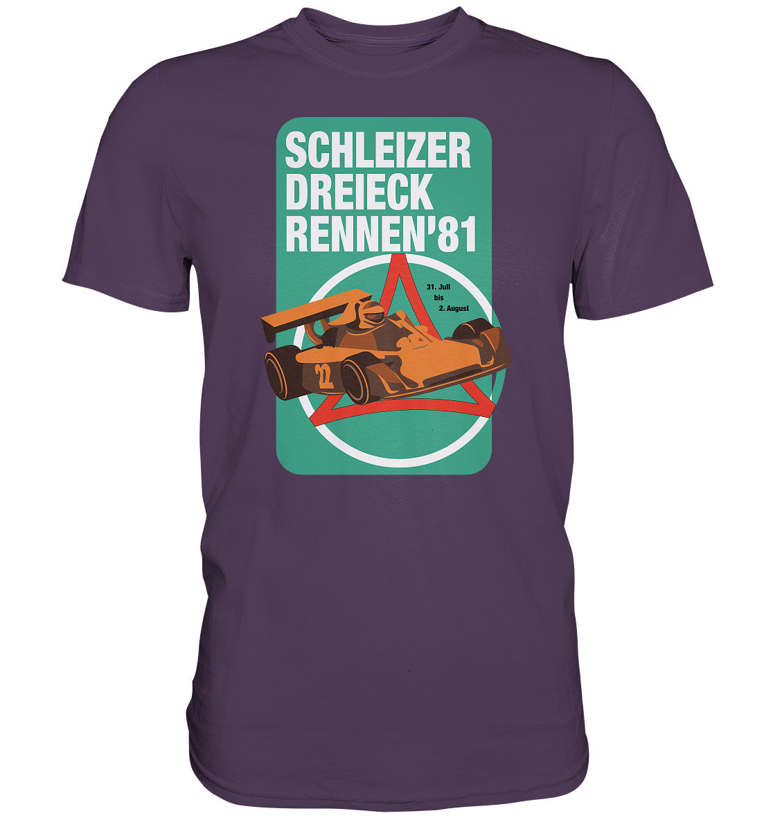 DDR Ostalgie Shirt Unisex • SCHLEIZER DREIECK-RENNEN 1981