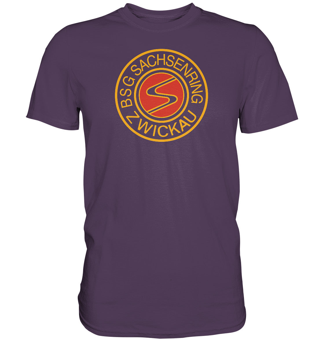 DDR Ostalgie Shirt Unisex • BSG SACHSENRING ZWICKAU