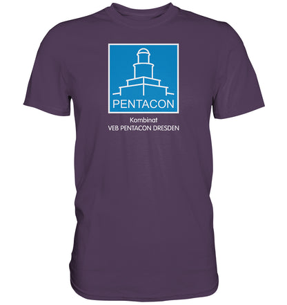 DDR Ostalgie Shirt Unisex • KOMBINAT VEB PENTACON DRESDEN