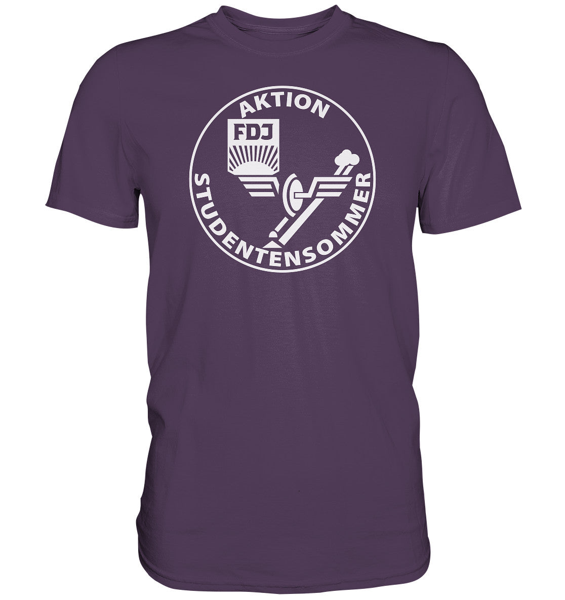 DDR Ostalgie Shirt Unisex • FDJ AKTION STUDENTENSOMMER