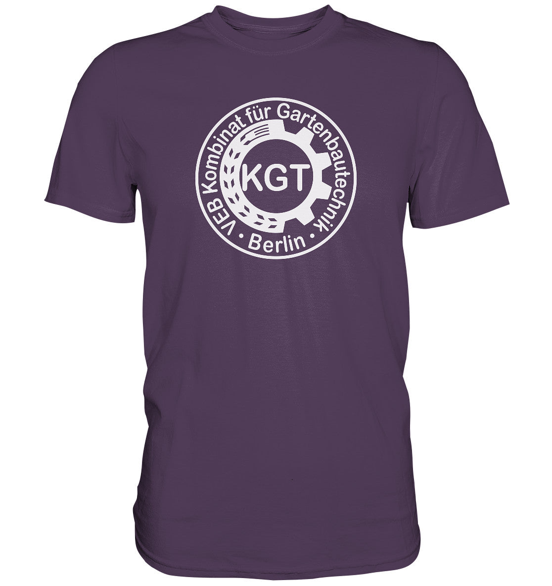 PREMIUM SHIRT UNISEX • KGT - VEB KOMBINAT FÜR GARTENBAUTECHNIK BERLIN