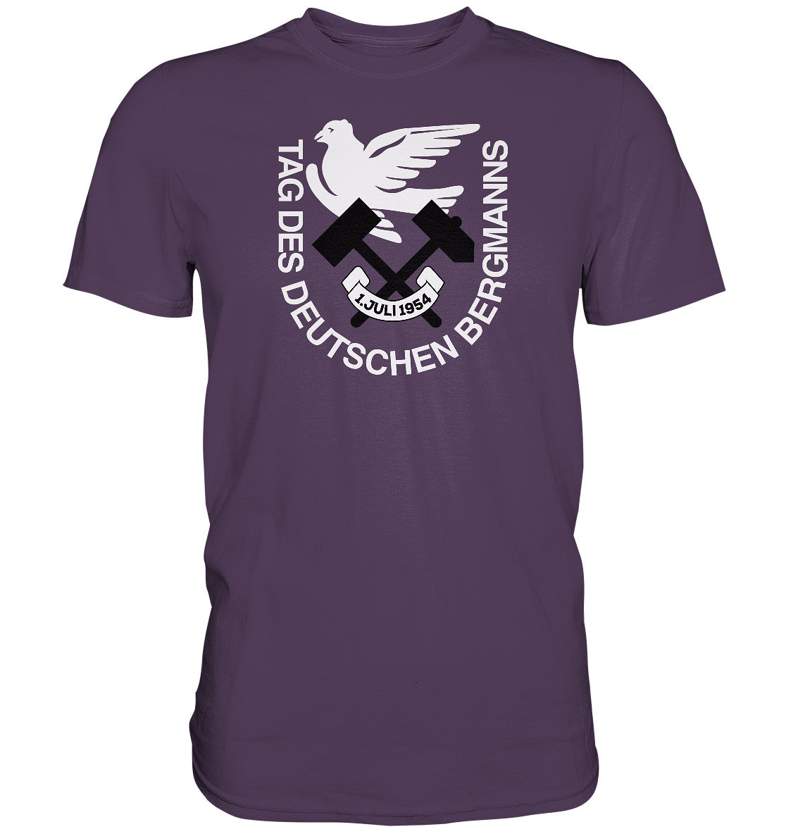 DDR Ostalgie Shirt Unisex • TAG DES DEUTSCHEN BERGMANNS