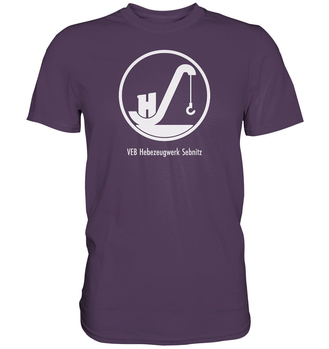 DDR Ostalgie Shirt Unisex • VEB HEBEZEUGWERK SEBNITZ