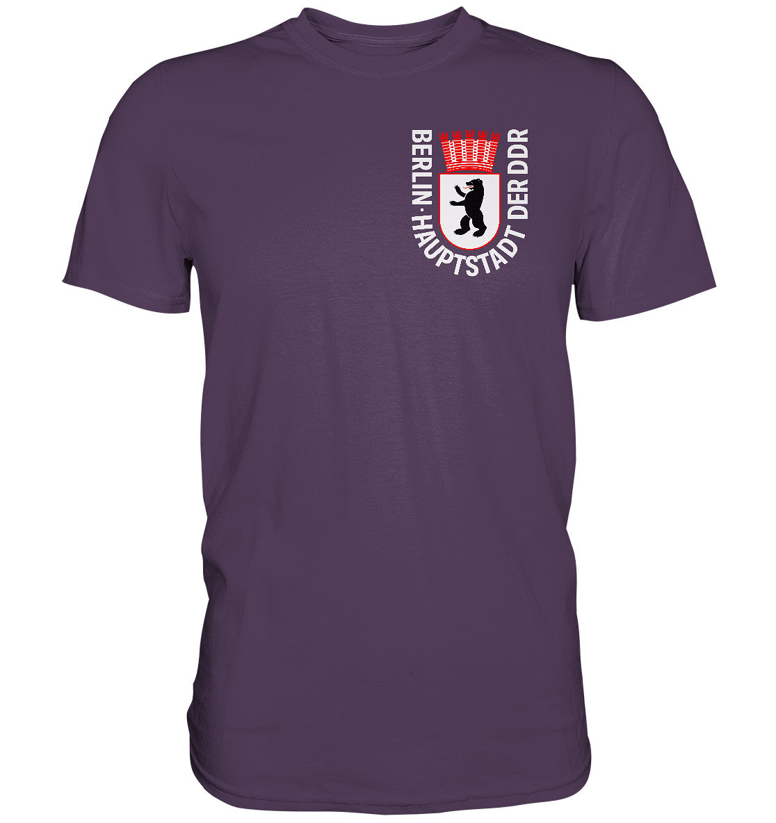 DDR Ostalgie Shirt Unisex • WAPPEN BERLIN - HAUPTSTADT DER DDR