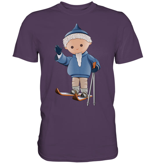 DDR Ostalgie Shirt Unisex • UNSER SANDMÄNNCHEN - AUF SKIERN (PU 422)