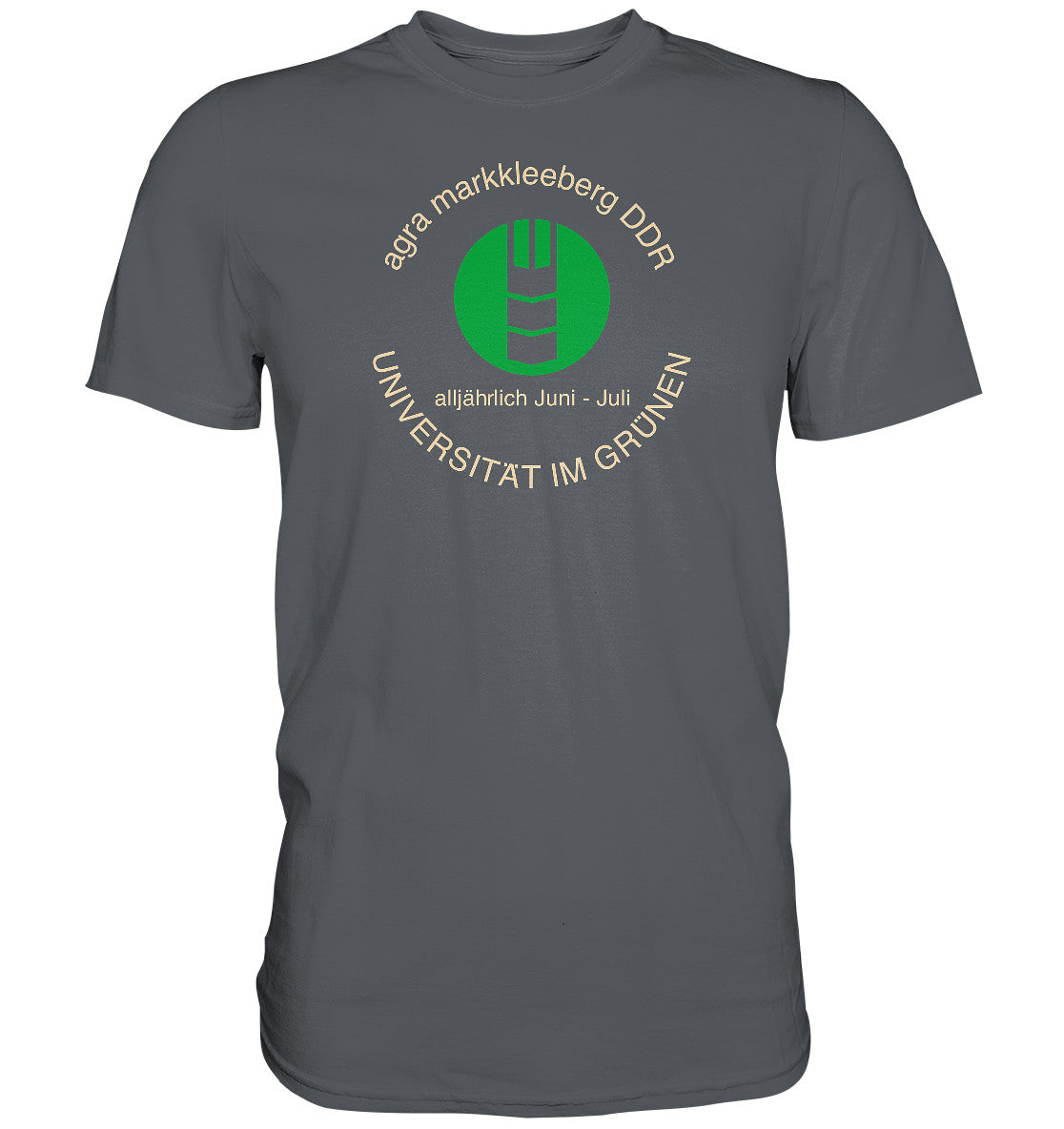 DDR Ostalgie Shirt Unisex • AGRA MARKKLEEBERG DDR