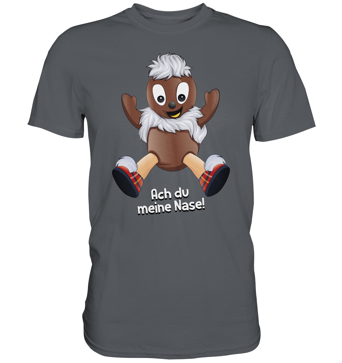 DDR Ostalgie Shirt Unisex • UNSER SANDMÄNNCHEN - PITTIPLATSCH - ACH DU MEINE NASE!