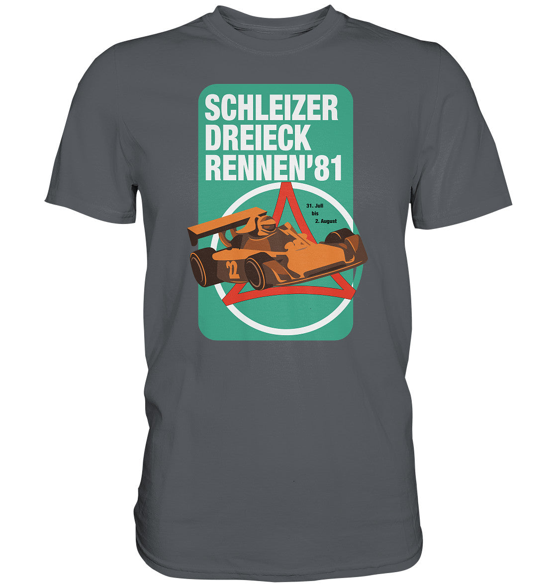 DDR Ostalgie Shirt Unisex • SCHLEIZER DREIECK-RENNEN 1981