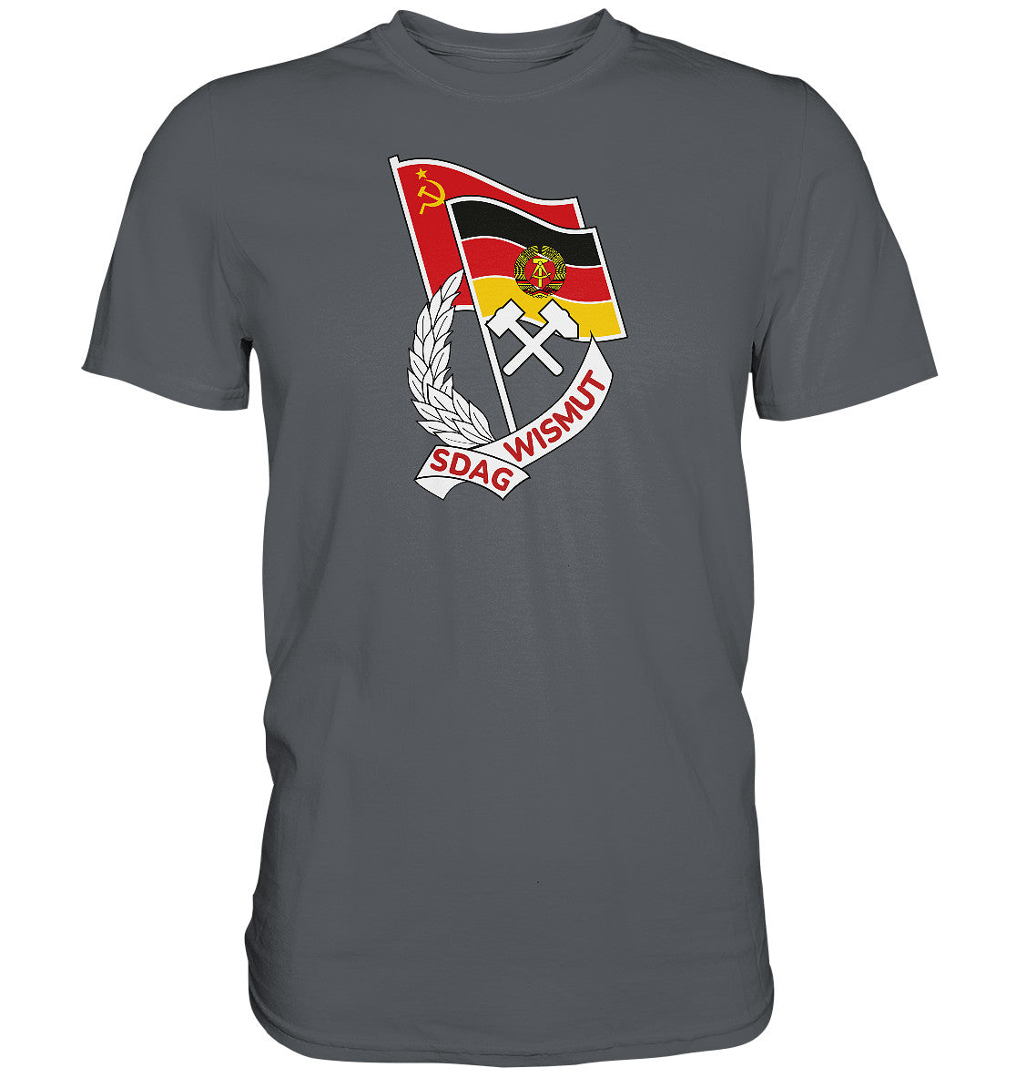 DDR Ostalgie Shirt Unisex • ORDEN SDAG WISMUT