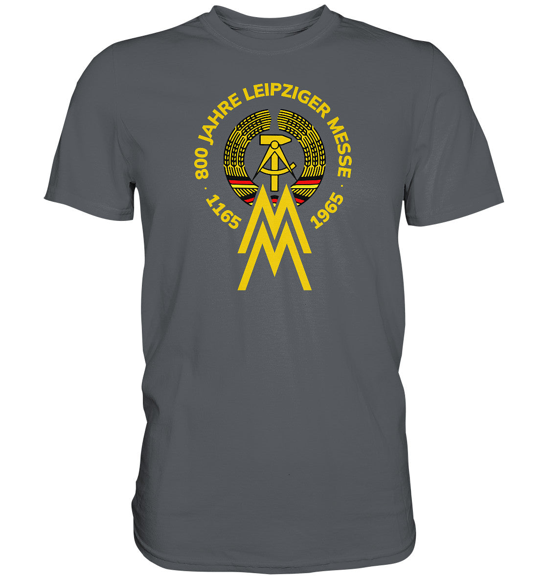 DDR Ostalgie Shirt Unisex • 800 JAHRE LEIPZIGER MESSE