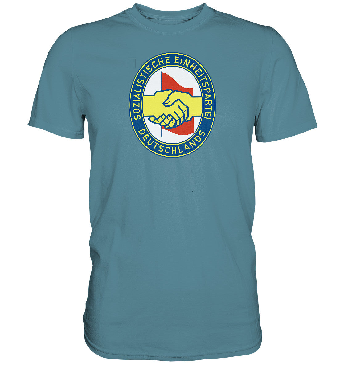 DDR Ostalgie Shirt Unisex • SED LOGO