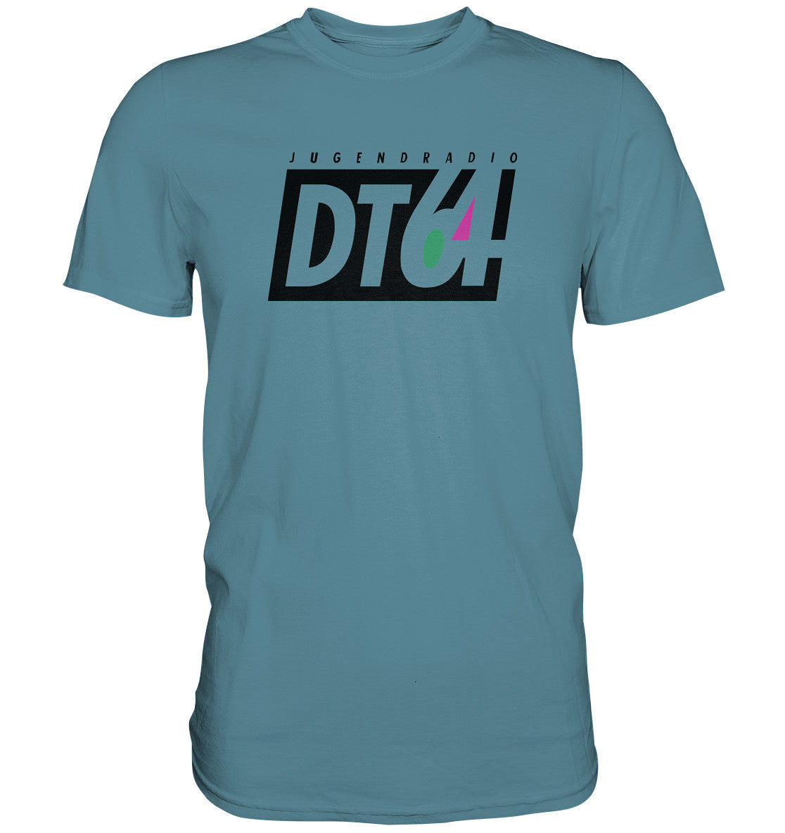 DDR Ostalgie Shirt Unisex • DT64 JUGENDRADIO - hell