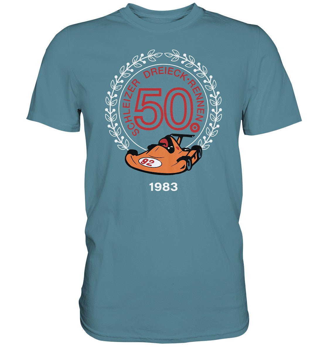DDR Ostalgie Shirt Unisex • SCHLEIZER DREIECK-RENNEN 1983