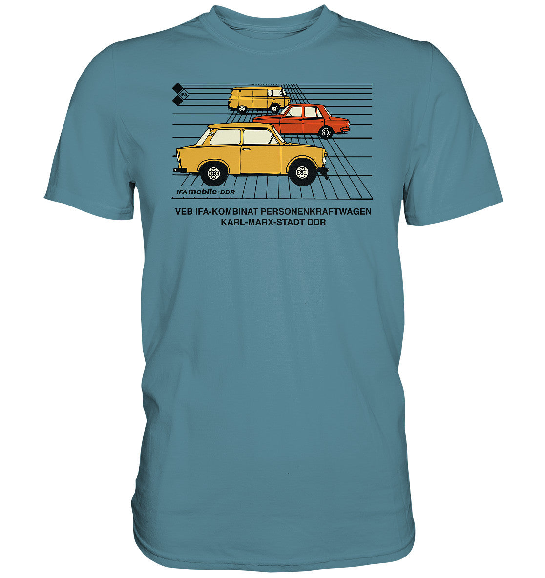 DDR Ostalgie Shirt Unisex • IFA MOBILE DDR - ORIGINALWERBUNG