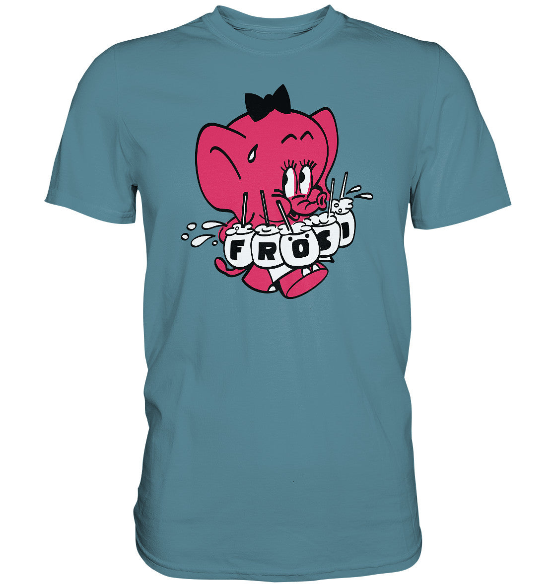DDR Ostalgie Shirt Unisex • FRÖSI DURST (BIERDECKEL)