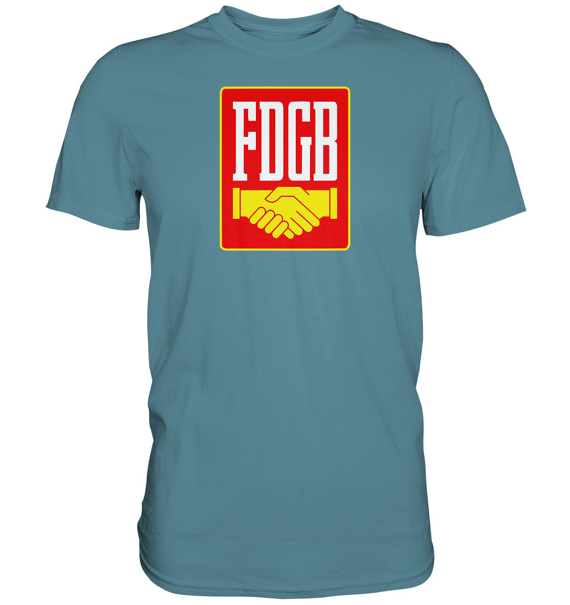 DDR Ostalgie Shirt Unisex • FDGB - farbe