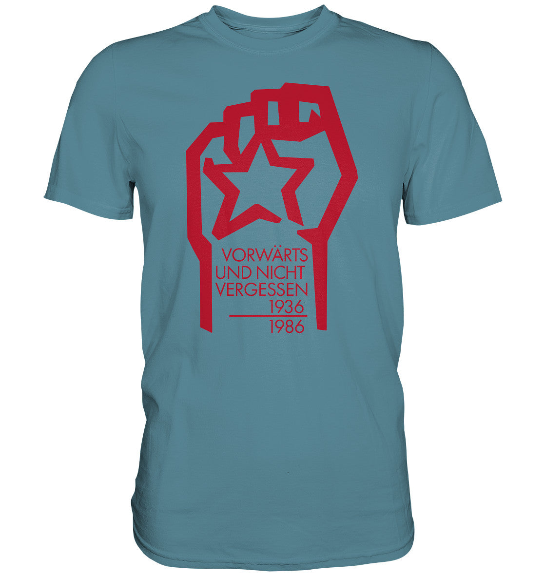 DDR Ostalgie Shirt Unisex • 1936-1986 SPANISCHER BÜRGERKRIEG