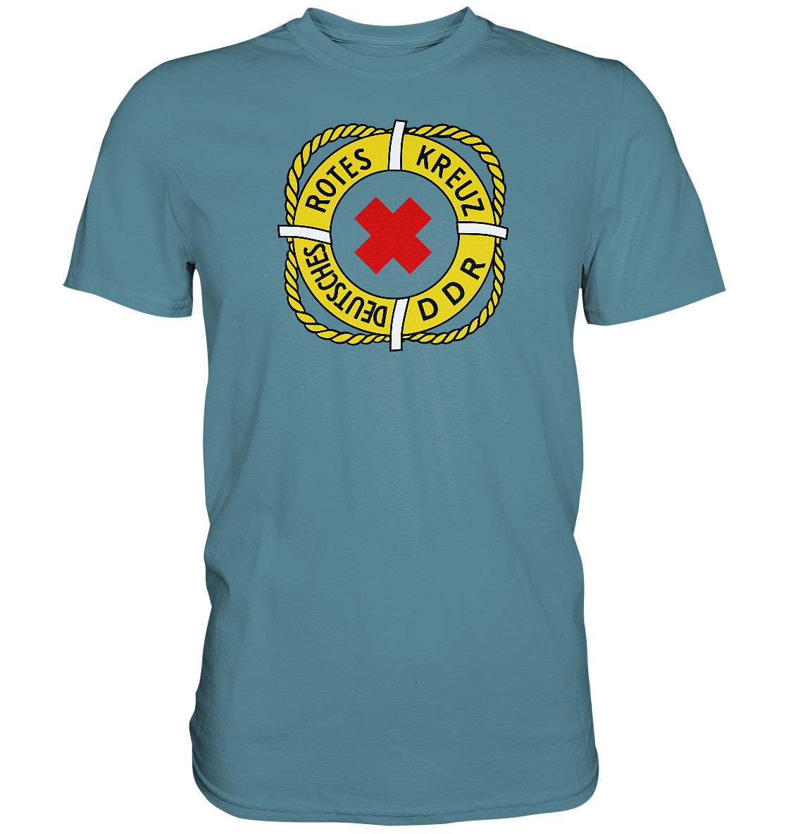 PREMIUM SHIRT UNISEX • DEUTSCHES ROTES KREUZ DDR RETTUNG