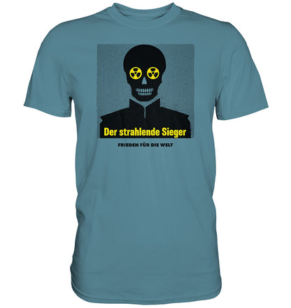 DDR Ostalgie Shirt Unisex • DER STRAHLENDE SIEGER - FRIEDEN FÜR DIE WELT!