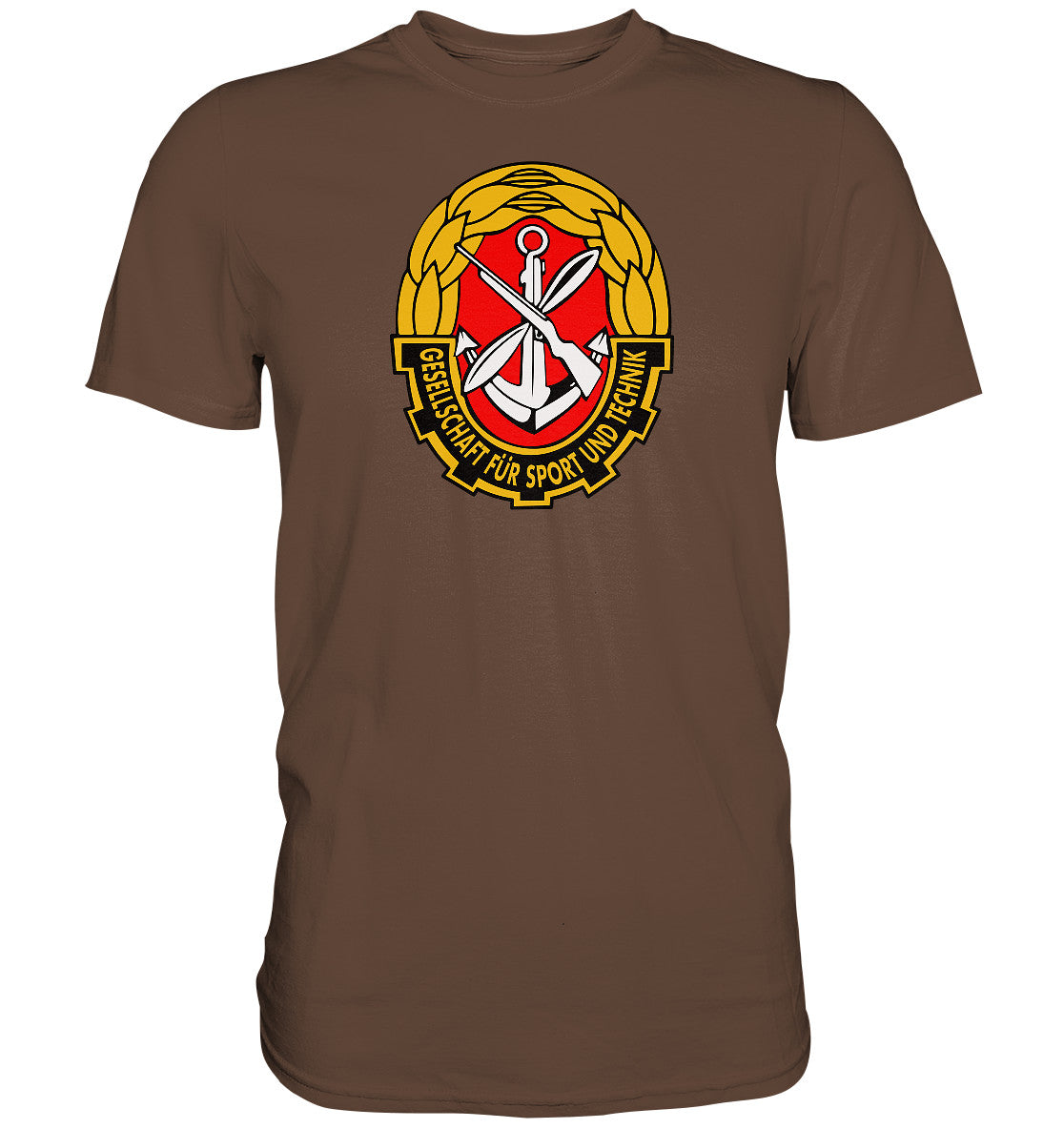 DDR Ostalgie Shirt Unisex • GESELLSCHAFT FÜR SPORT UND TECHNIK