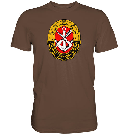 DDR Ostalgie Shirt Unisex • GESELLSCHAFT FÜR SPORT UND TECHNIK