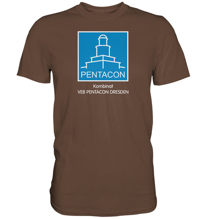 DDR Ostalgie Shirt Unisex • KOMBINAT VEB PENTACON DRESDEN