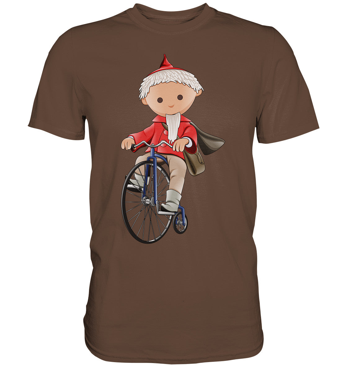 DDR Ostalgie Shirt Unisex • UNSER SANDMÄNNCHEN - AUF DEM HOCHRAD - ROT (PU-97, 1969)