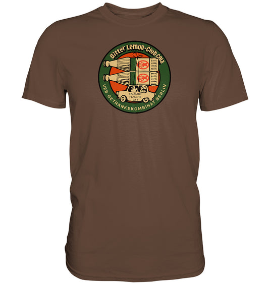 PREMIUM SHIRT UNISEX • BITTER LEMON CLUB COLA
