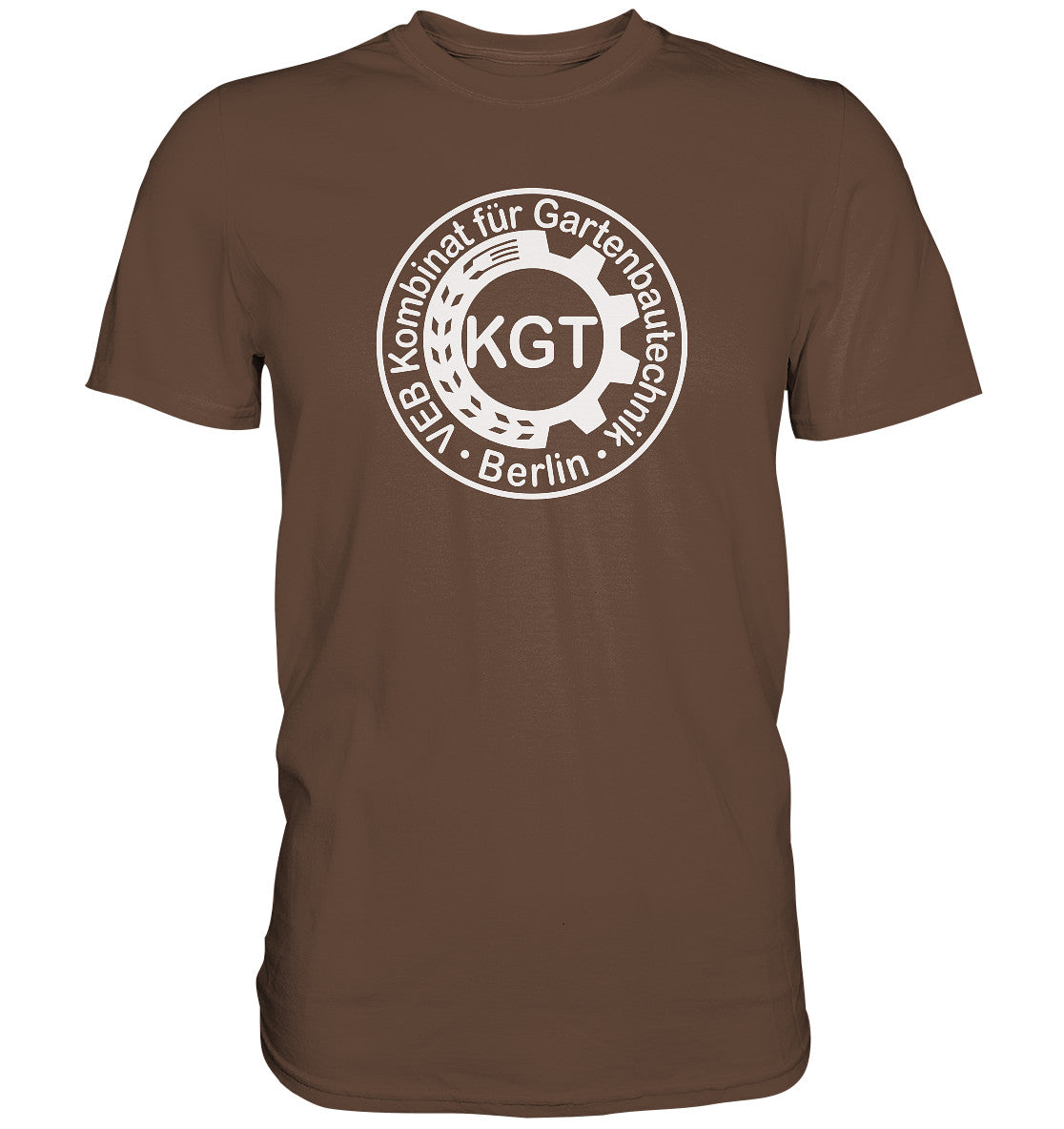 PREMIUM SHIRT UNISEX • KGT - VEB KOMBINAT FÜR GARTENBAUTECHNIK BERLIN