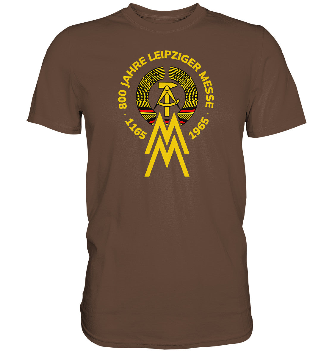 DDR Ostalgie Shirt Unisex • 800 JAHRE LEIPZIGER MESSE