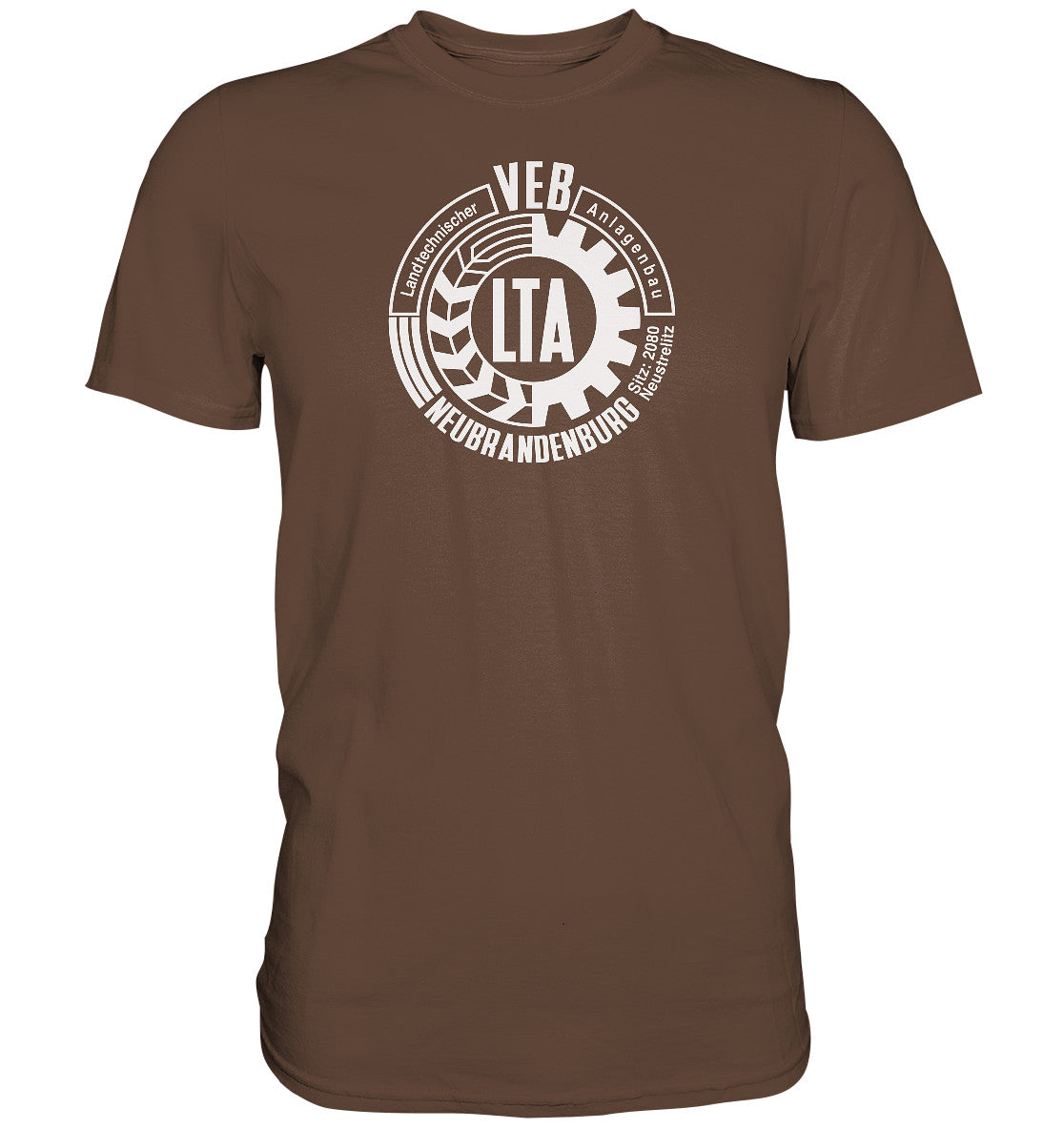 DDR Ostalgie Shirt Unisex • VEB LANDTECHNISCHER ANLAGENBAU NEUBRANDENBURG