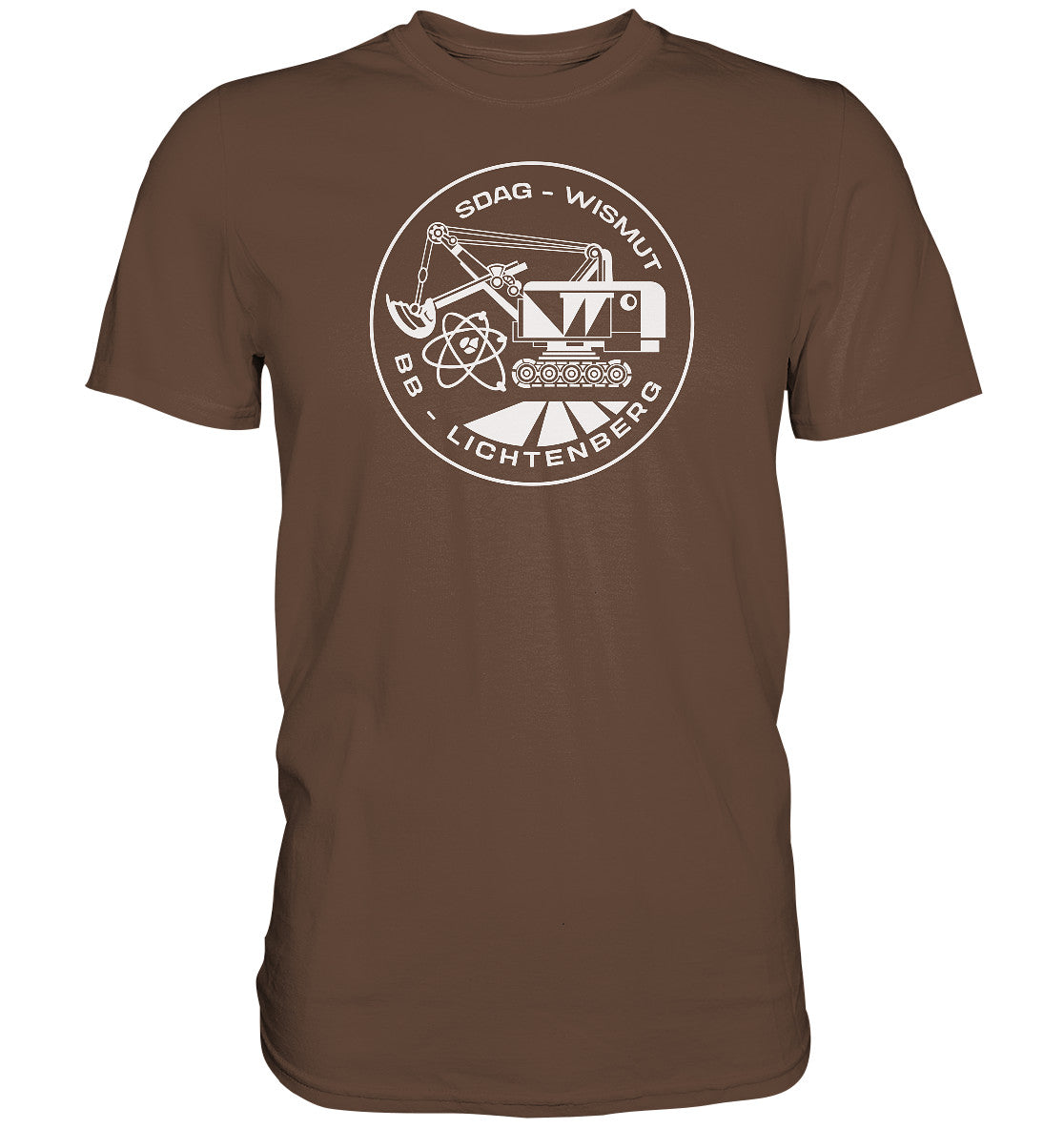 DDR Ostalgie Shirt Unisex • SDAG WISMUT - BB LICHTENBERG
