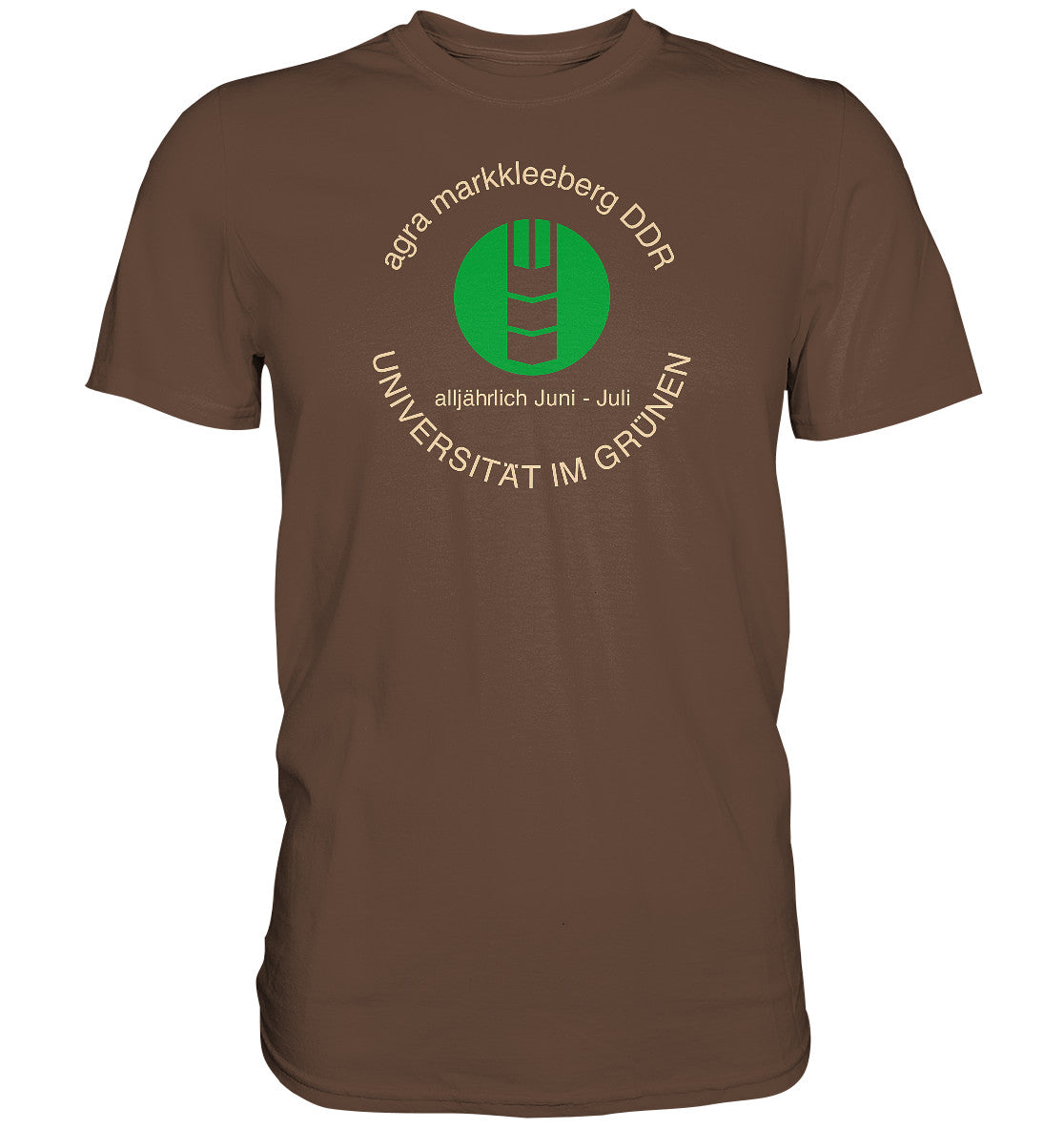 DDR Ostalgie Shirt Unisex • AGRA MARKKLEEBERG DDR