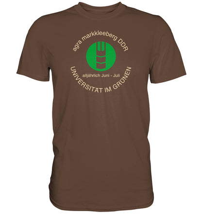 DDR Ostalgie Shirt Unisex • AGRA MARKKLEEBERG DDR