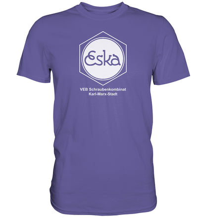 DDR Ostalgie Shirt Unisex • ESKA - VEB SCHRAUBENKOMBINAT KARL-MARX-STADT