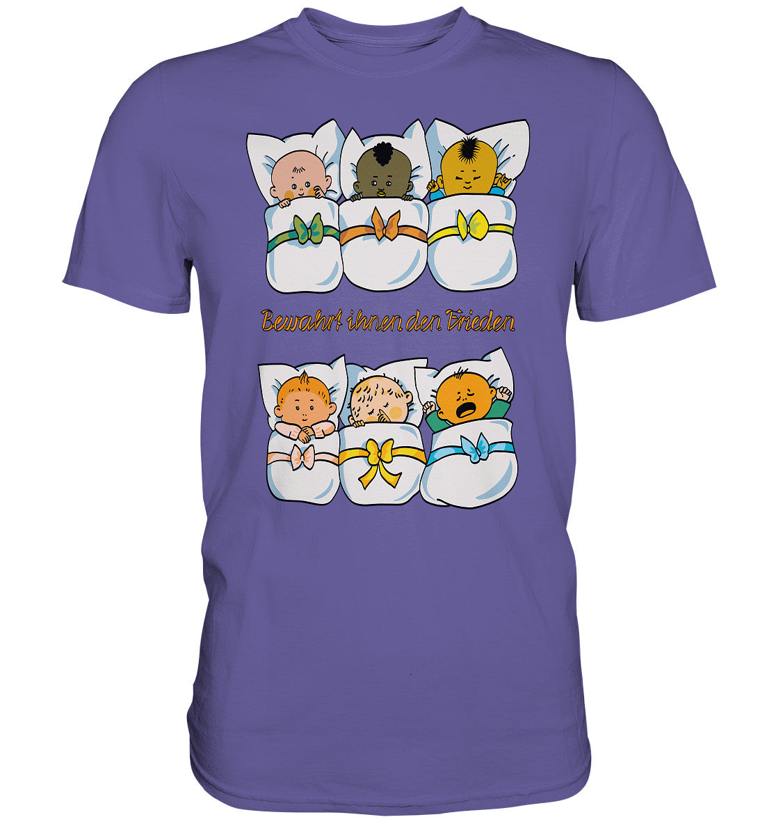 DDR Ostalgie Shirt Unisex • BEWAHRT IHNEN DEN FRIEDEN (DDR ORIGINAL-PLAKAT)
