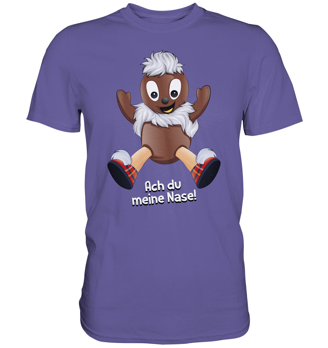 DDR Ostalgie Shirt Unisex • UNSER SANDMÄNNCHEN - PITTIPLATSCH - ACH DU MEINE NASE!