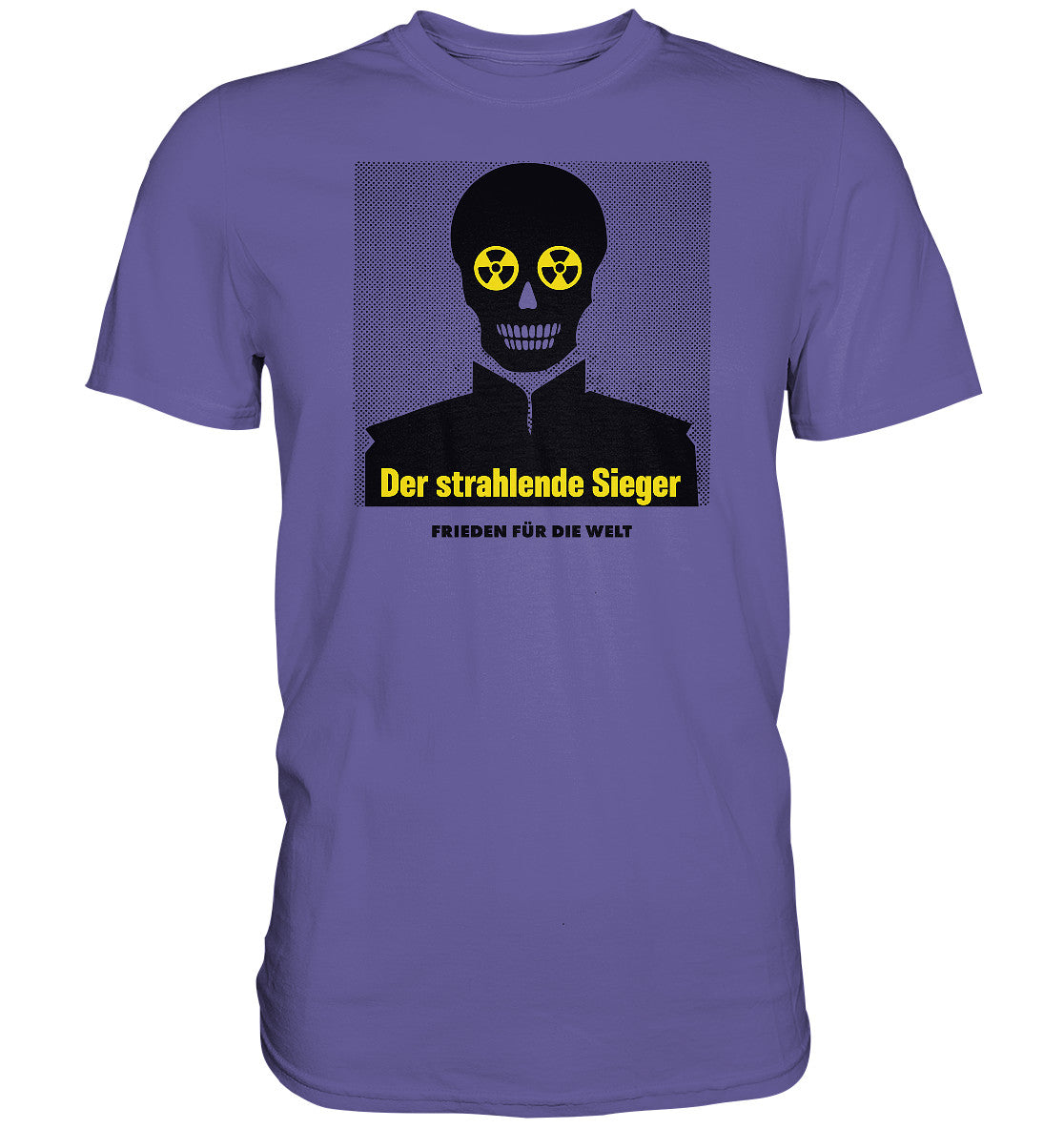 DDR Ostalgie Shirt Unisex • DER STRAHLENDE SIEGER - FRIEDEN FÜR DIE WELT!