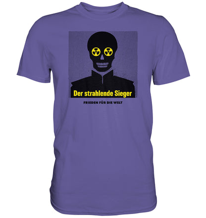 DDR Ostalgie Shirt Unisex • DER STRAHLENDE SIEGER - FRIEDEN FÜR DIE WELT!