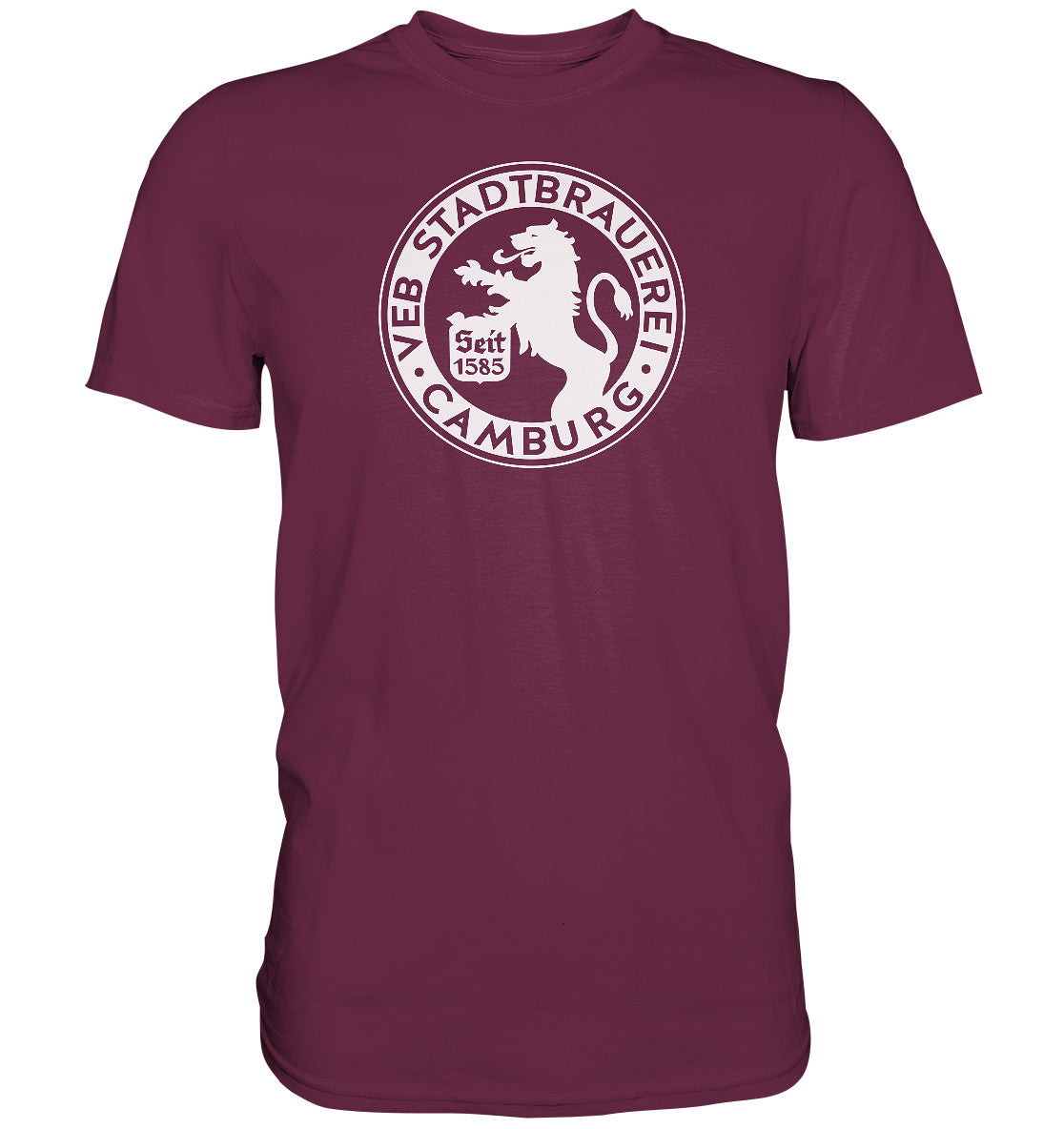 DDR Ostalgie Shirt Unisex • VEB STADTBRAUEREI CAMBURG